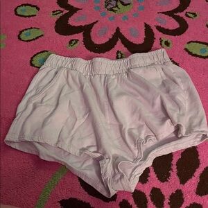 Women's Cream Colored Shorts